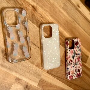 THREE iPhone 14 Pro Cases - Like New!